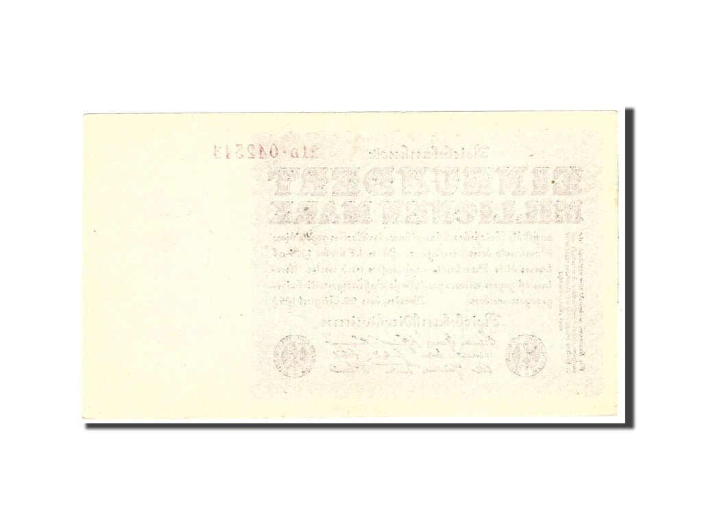 Banknote, Germany, 100 Millionen Mark, 1923, 1923-08-22, KM:107b, AU(55-58)