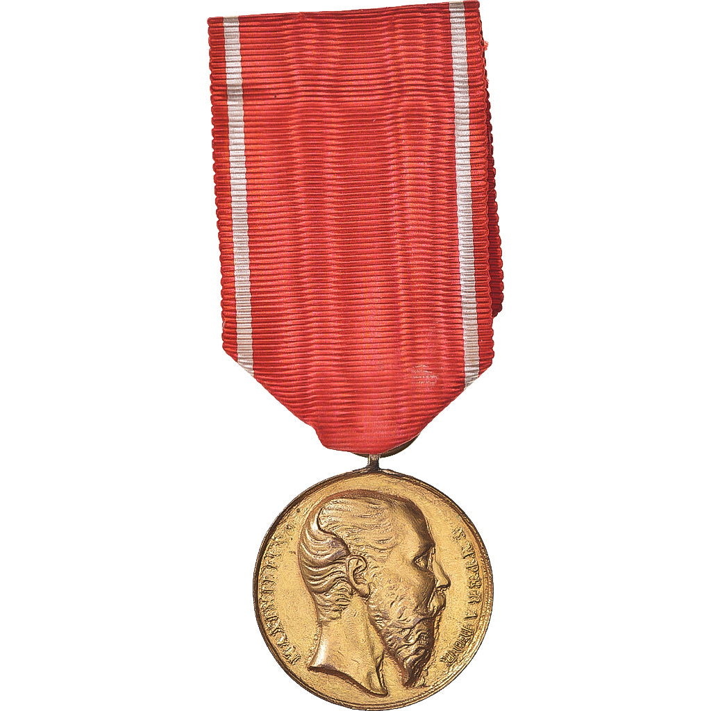Mexico, Maximiliano, Mérite Militaire, Medal, Restrike, Excellent Quality