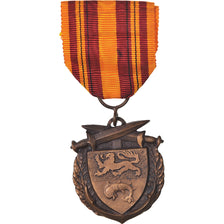 Francia, Médaille de Dunkerque, WAR, medalla, 1940, Excellent Quality, Ecole