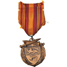 France, Médaille de Dunkerque, WAR, Medal, 1940, Excellent Quality, Bronze, 42