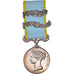 Reino Unido, Victoria, Crimée, Balaklava-Inkermann, WAR, medalla, 1854