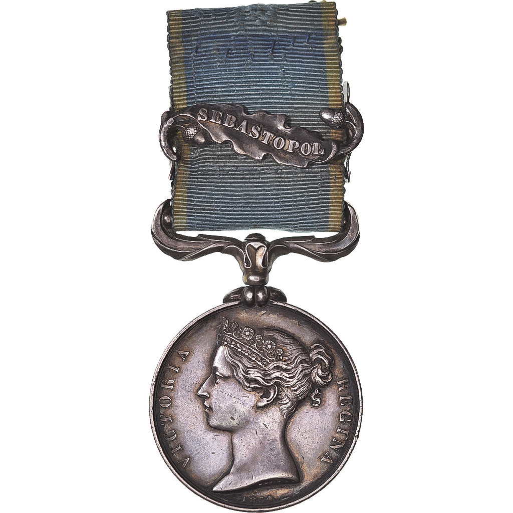 United Kingdom, Victoria, Crimée, Sébastopol, WAR, Medal, 1854, Excellent