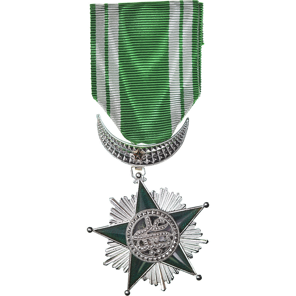 Comoros, Ordre de l'Etoile de Comore, Medal, Chevalier, Uncirculated, Silvered