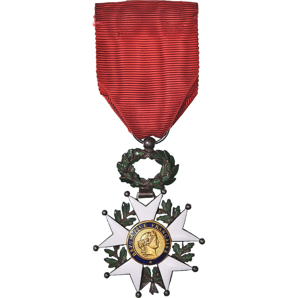 França, Légion d'Honneur, Troisième République, medalha, 1870, Chevalier