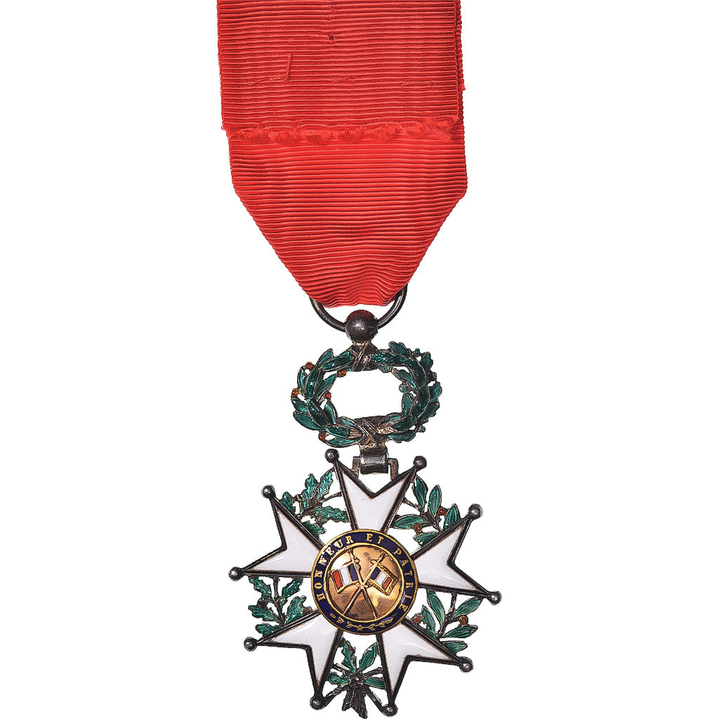 Francia, Légion d'Honneur, Troisième République, medalla, 1870, Chevalier