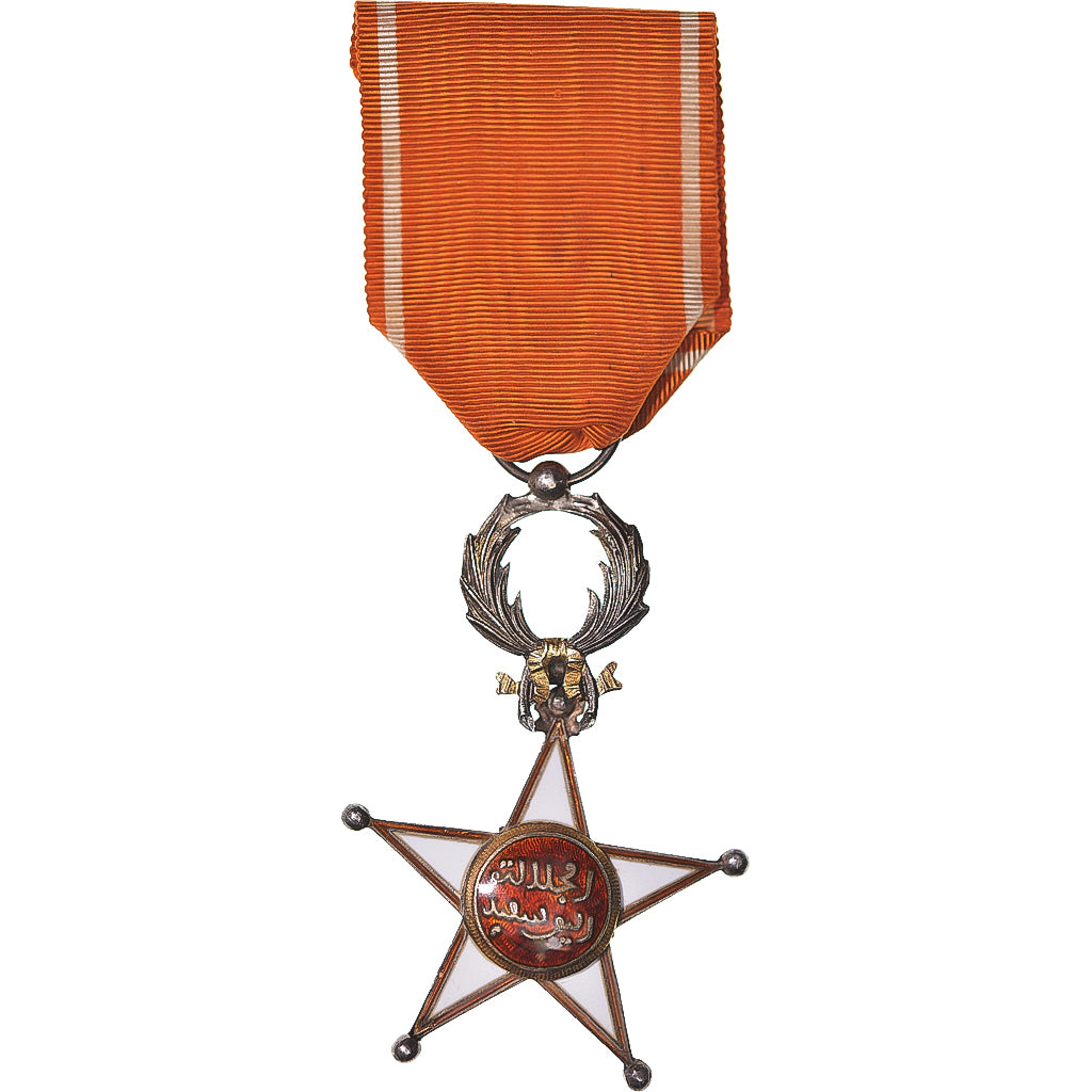 Maroc, Ordre du Ouissam Alaouite, Médaille, Chevalier, Excellent Quality
