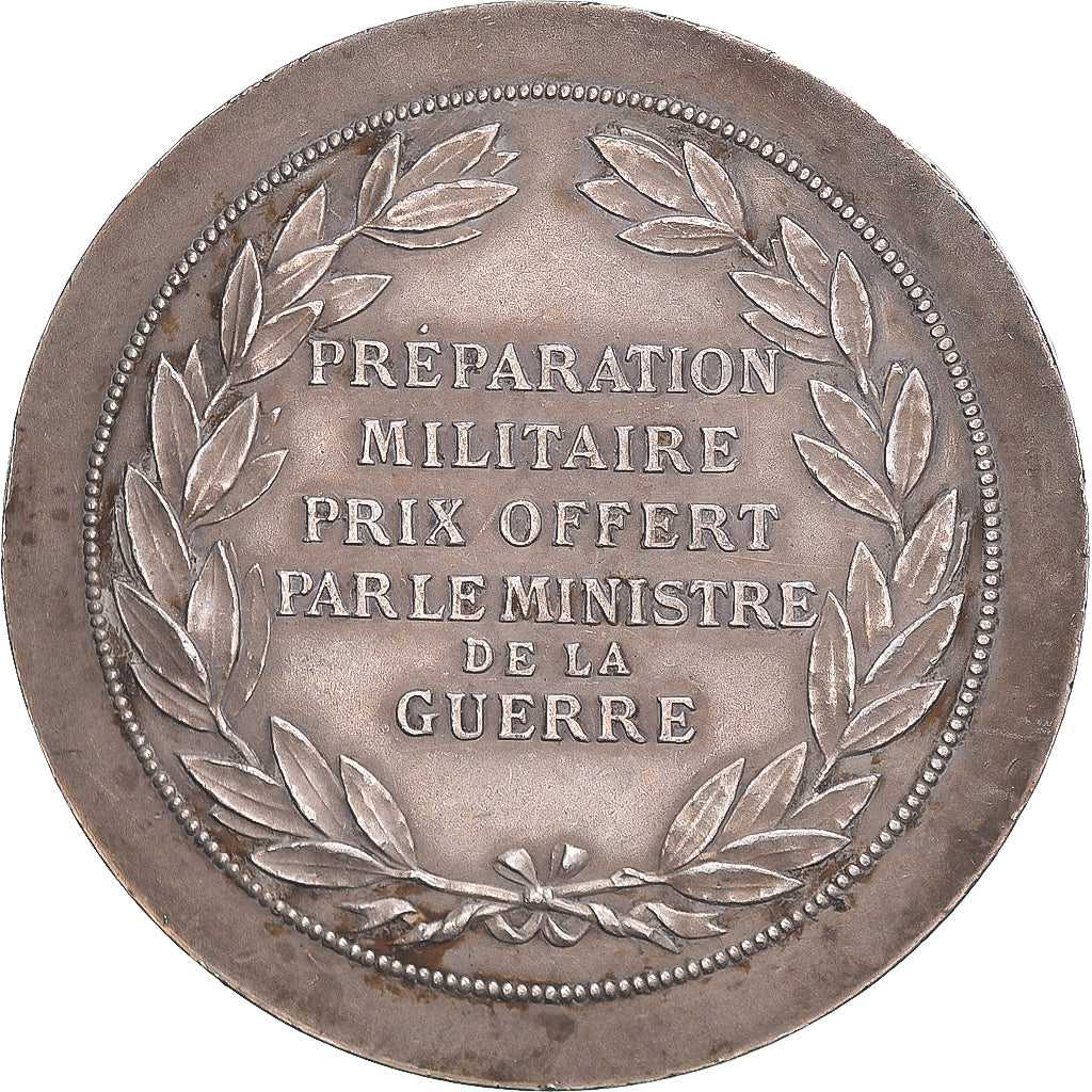 Francja, medal, Préparation Militaire, Offert par le Ministre de la Guerre