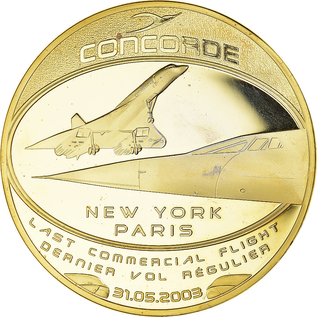 Frankreich, Medaille, Adieu au Concorde, Dernier Vol New-York/Paris, Aviation