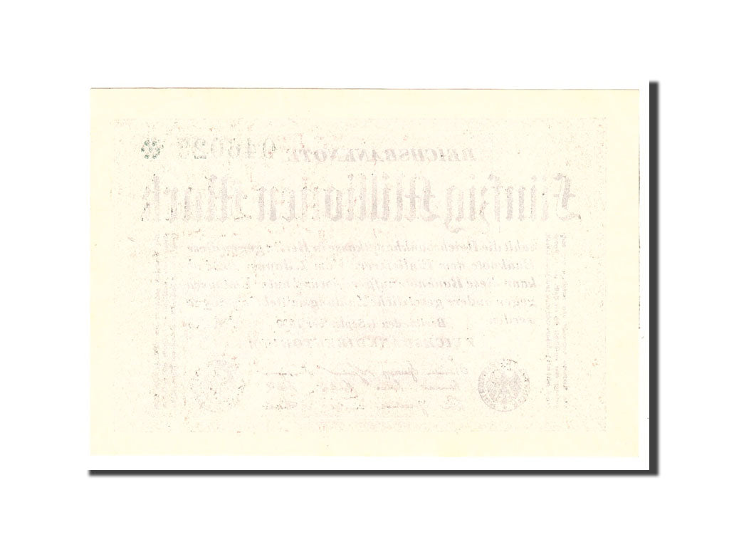 Banknote, Germany, 50 Millionen Mark, 1923, 1923-09-01, KM:109b, UNC(63)