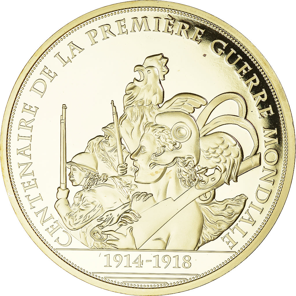 France, Médaille, Centenaire de la Première Guerre Mondiale, Armistice, WAR