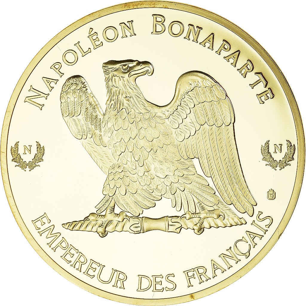 France, Médaille, Le Retour de Napoléon, 1815, History, FDC, Copper Gilt