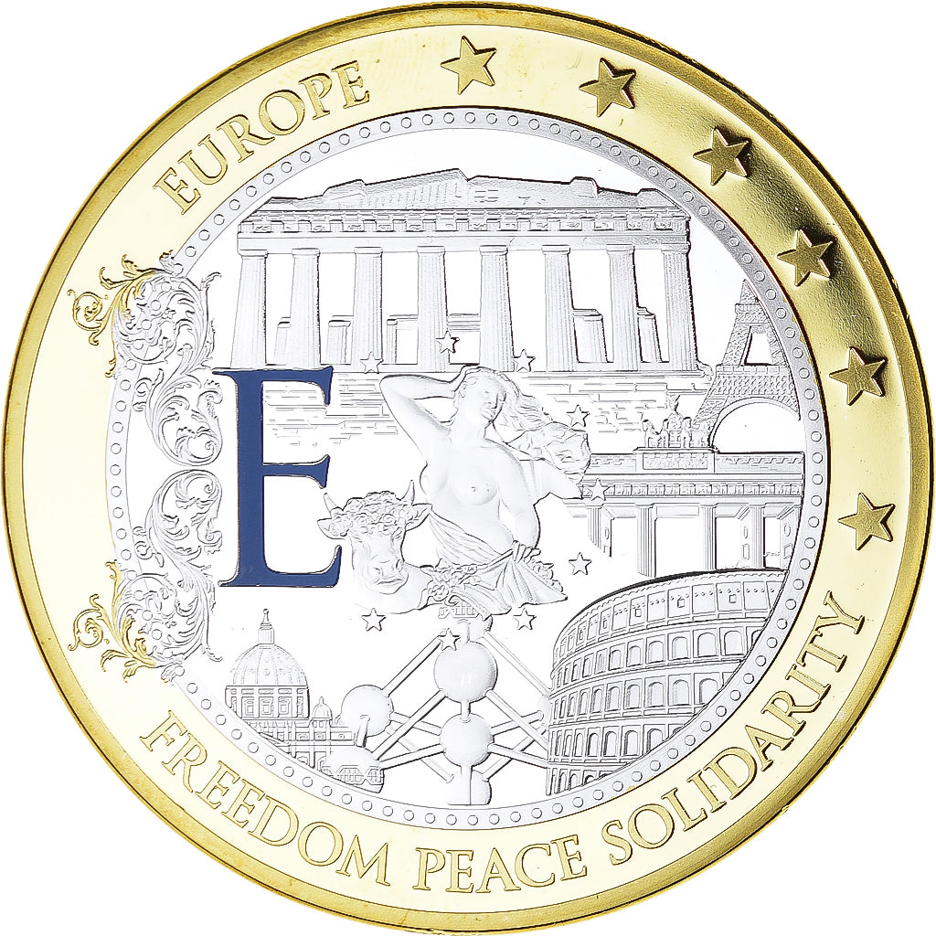 Francia, medaglia, Géants Euro, Politics, 2009, Freedom, Peace, Solidarity