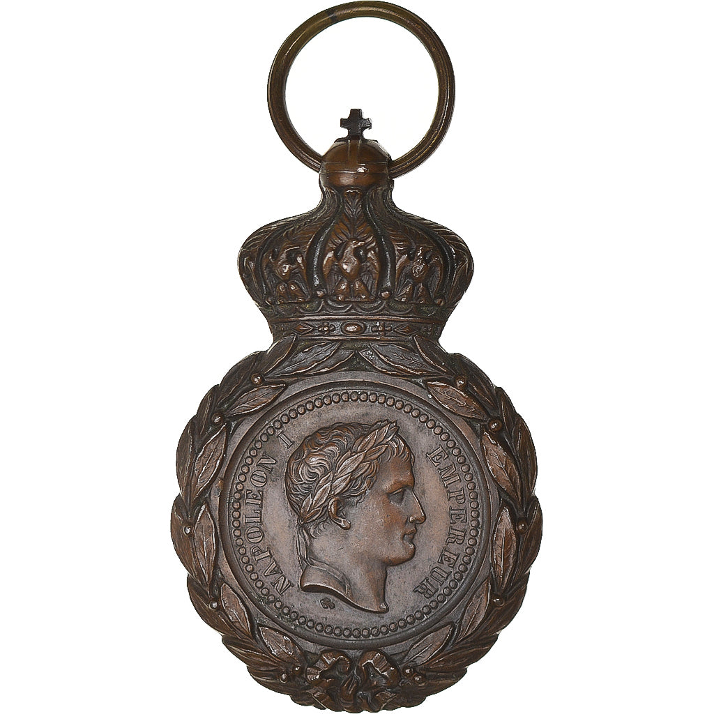 France, Médaille de Saint Hélène, Medal, 1857, Excellent Quality, Bronze, 32