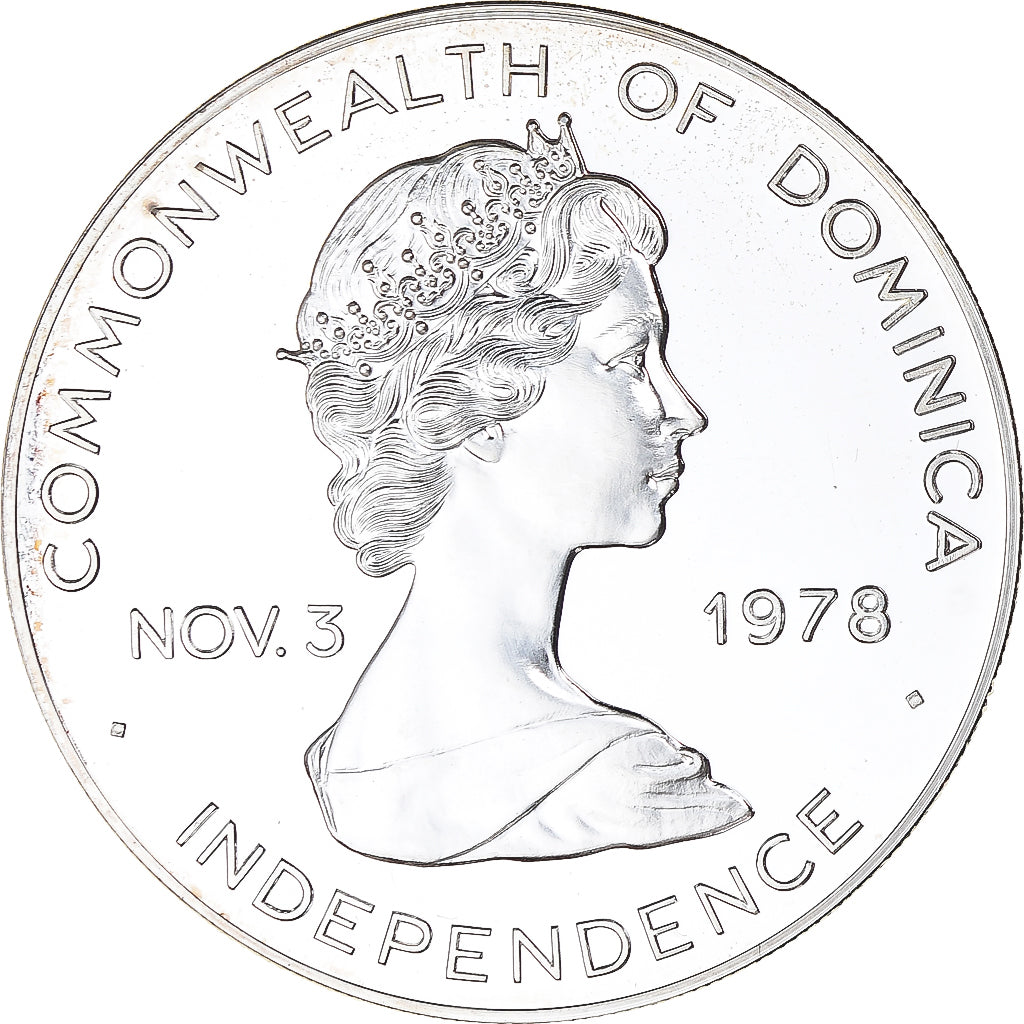 Monnaie, DOMINICA, Graf Zeppelin, 20 Dollars, 1978, Proof, SPL, Argent