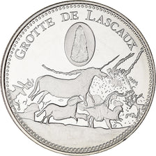 France, Medal, La Grotte de Lascaux, MS(65-70), Copper-nickel