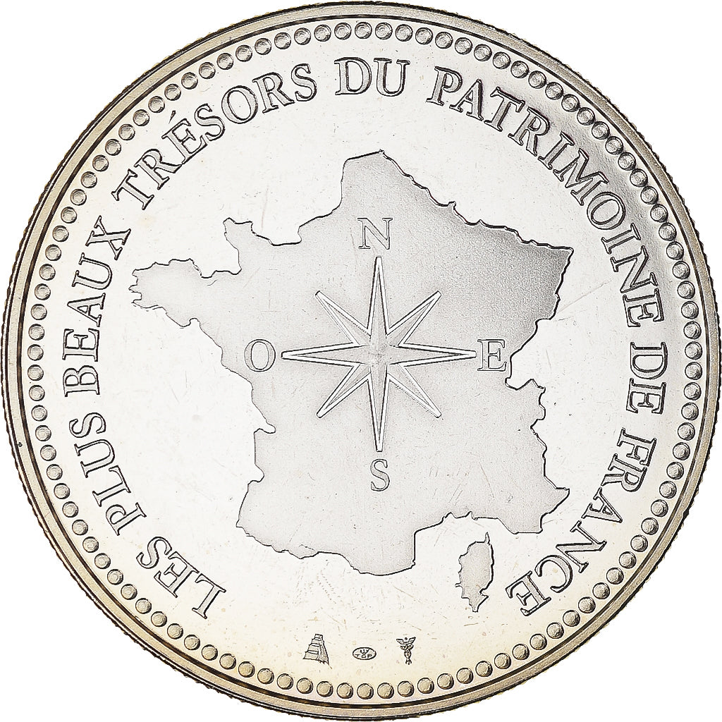 France, Medal, La Grotte de Lascaux, MS(65-70), Copper-nickel