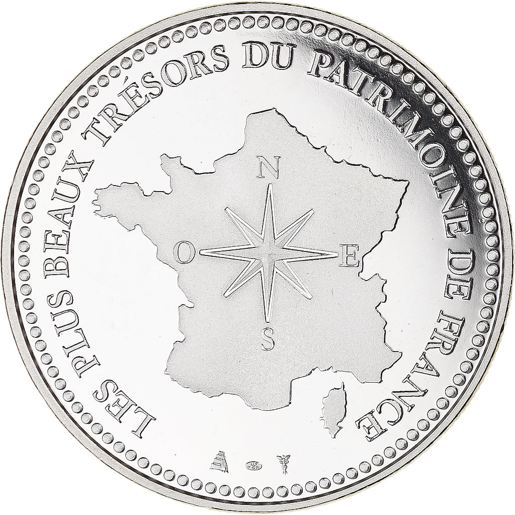 Frankreich, Medaille, Pyramide du Louvres, Paris, STGL, Kupfer-Nickel