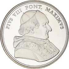 Vatican, Médaille, Le Pape Pie VIII, Religions & beliefs, FDC, Cupro-nickel