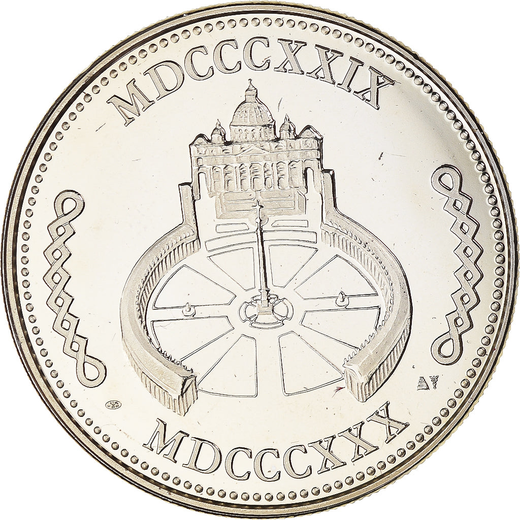 Vatican, Médaille, Le Pape Pie VIII, Religions & beliefs, FDC, Cupro-nickel