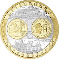 Luxembourg, Médaille, Euro, Europa, Politics, FDC, FDC, Argent