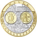 Malta, Medaille, Euro, Europa, Politics, FDC, FDC, Zilver