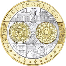 Germany, Medal, Euro, Europa, Politics, MS(65-70), Silver