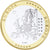 Países Baixos, medalha, Euro, Europa, Politics, MS(65-70), Prata