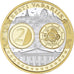Estonie, Médaille, Euro, Europa, Politics, FDC, Argent