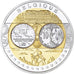 Belgium, Medal, Euro, Europa, Politics, FDC, MS(65-70), Silver