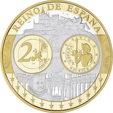 Espagne, Médaille, Euro, Europa, Politics, FDC, Argent
