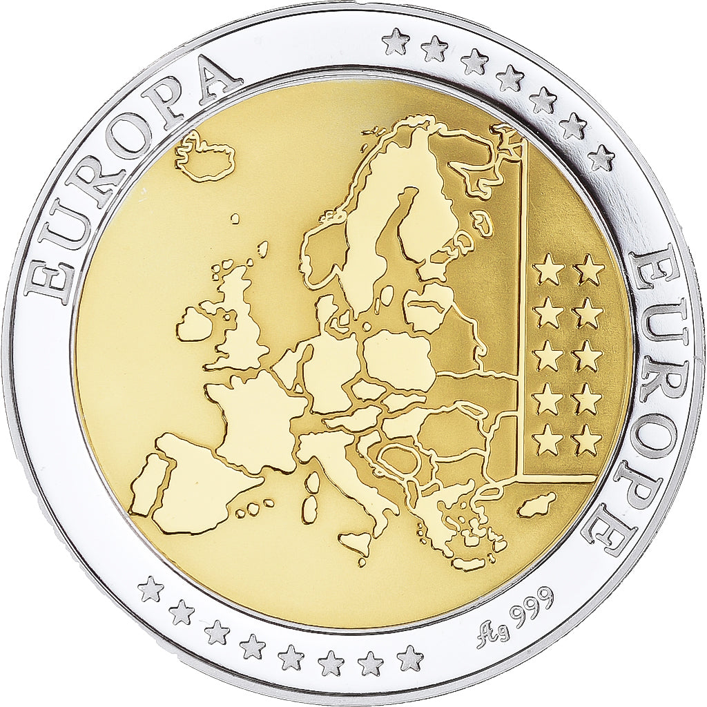 Saint Marin , Médaille, Euro, Europa, Politics, FDC, Argent