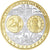 San Marino, medalha, Euro, Europa, Politics, MS(65-70), Prata