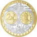 San Marino, medalha, Euro, Europa, Politics, MS(65-70), Prata