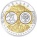 Grécia, medalha, L'Europe, Politics, MS(65-70), Prata