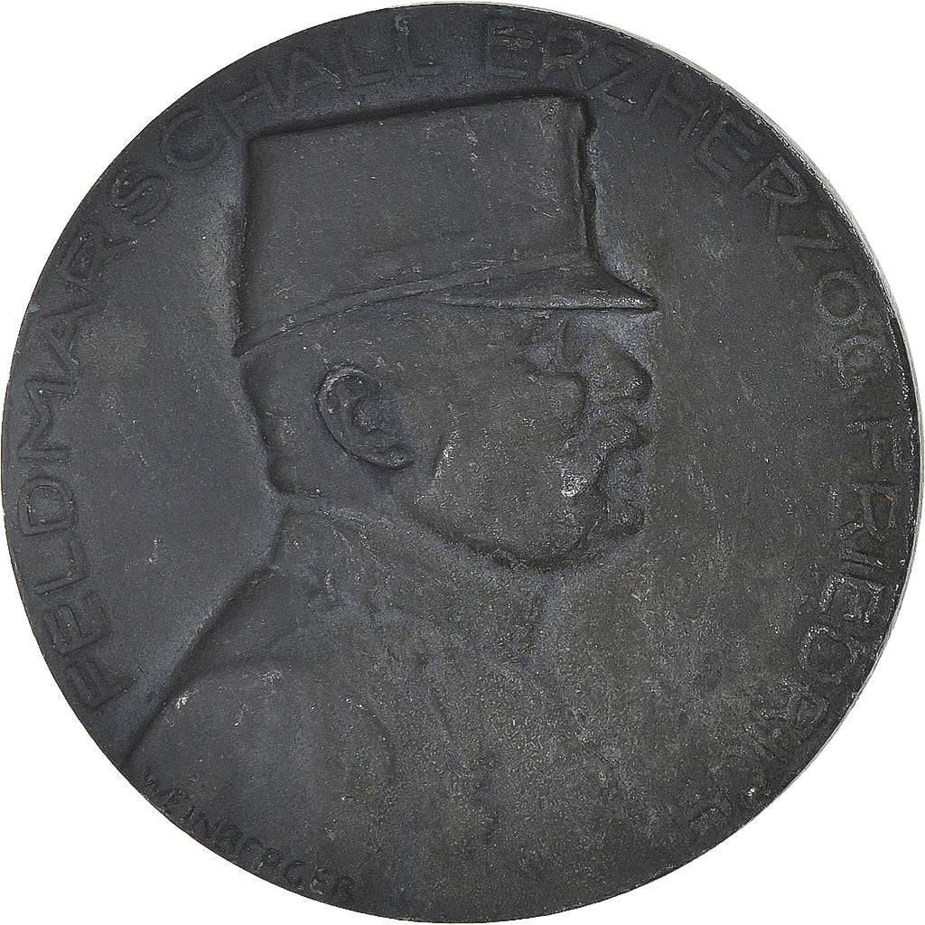 Austria, medalla, Feldmarschall Erzherzog Friedrich, WAR, 1914-1915, Weinberger
