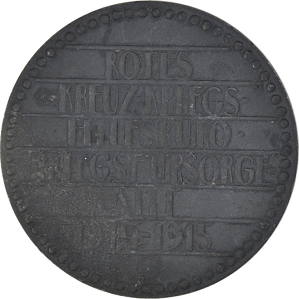 Austria, medalla, Feldmarschall Erzherzog Friedrich, WAR, 1914-1915, Weinberger