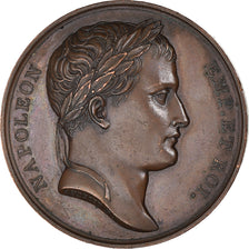 France, Médaille, Napoléon Ier, Canal de Mons à Condé, History, 1813