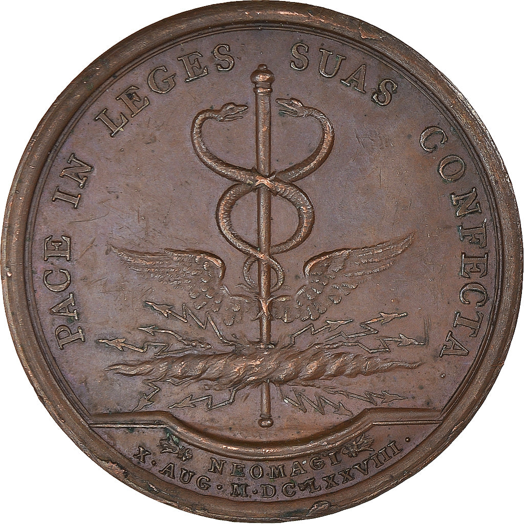 France, Médaille, Louis XIV, Paix de Nimègue, History, 1678, Mauger, Frappe