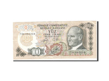Banknote, Turkey, 100 Lira, 1970, Undated, KM:189a, EF(40-45)