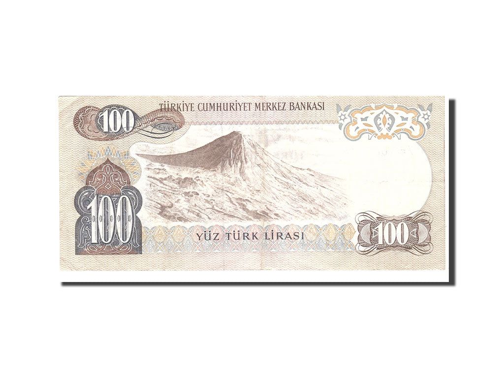 Banknote, Turkey, 100 Lira, 1970, Undated, KM:189a, EF(40-45)