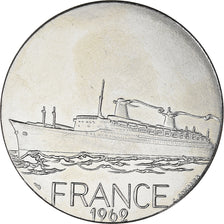 Francia, medaglia, Compagnie Générale Transatlantique, France, Shipping, C.