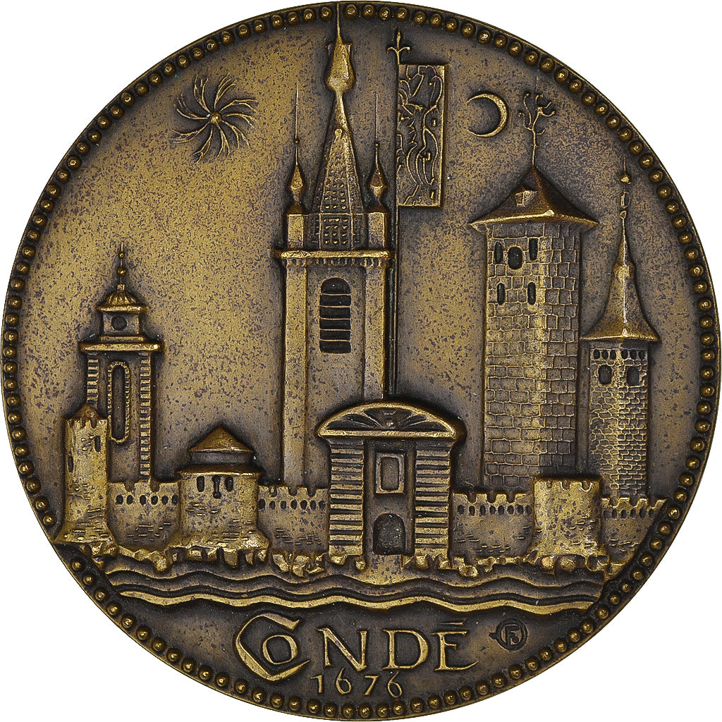 Frankreich, Medaille, Ville de Condé-sur-Escaut, UNZ, Bronze