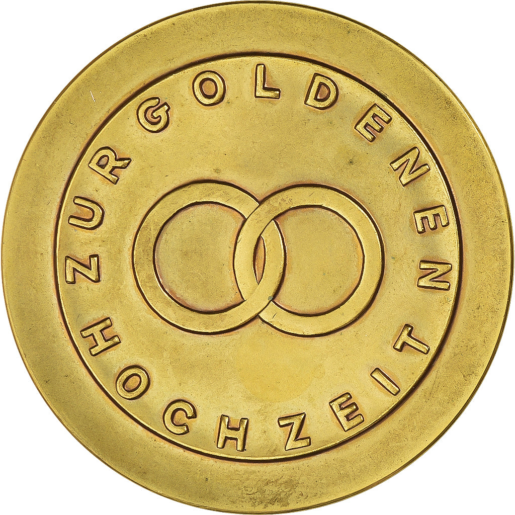 Deutschland, Medaille, Golden Hochzeit, Hansenstadt Hamburg, VZ, Bronze