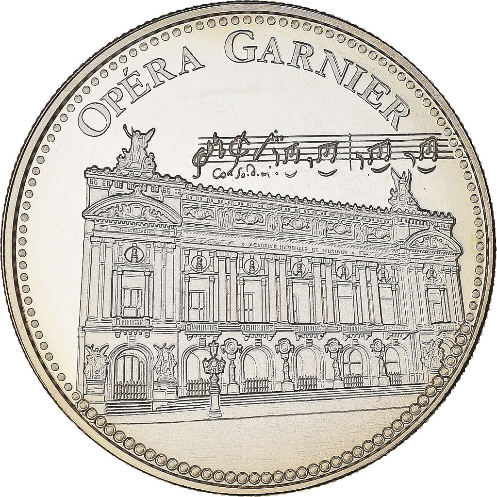 France, Medal, Opéra Garnier, Arts & Culture, MS(65-70), Copper-nickel