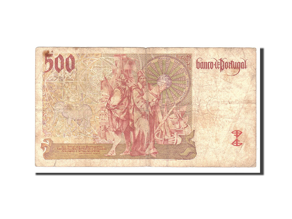 Portogallo, 500 Escudos, 1997, KM:187b, 1997-09-11, MB