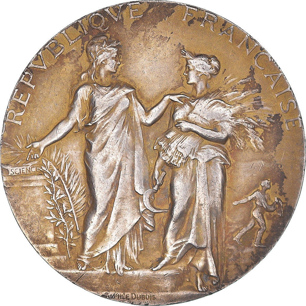 França, medalha, République Française, Ministère de l'agriculture, Alphée