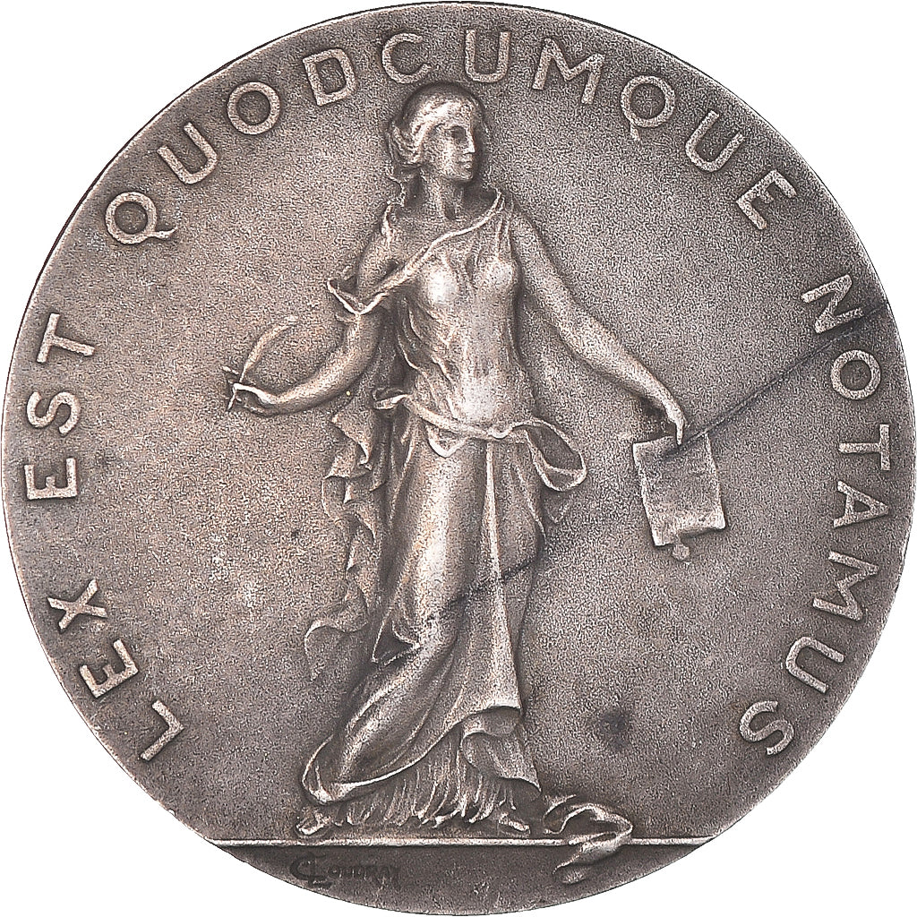 France, Token, Notaires de l'Arrondissement d'Amiens, Discipline, Coudray