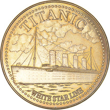 França, medalha, Les Paquebots de Légende, Le Titanic, Navegação, MS(63)
