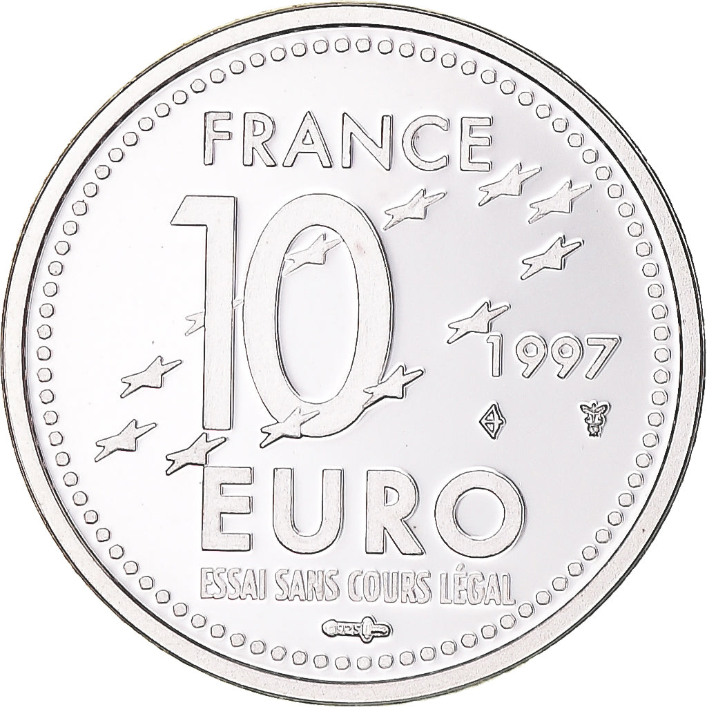 France, Medal, 1997, 10 Euro Essai, Europa, MS(65-70), Silver