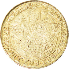 Francia, medaglia, Reproduction miniature du Noble d'Or, 1983, FDC, Oro